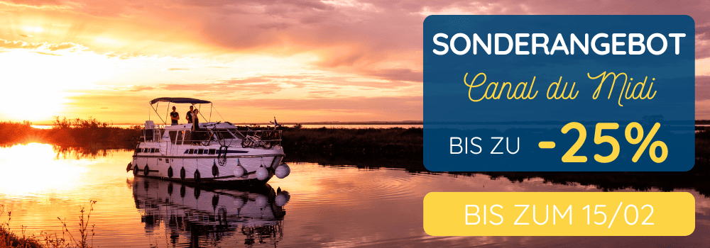 Sonderangebot Canal du Midi